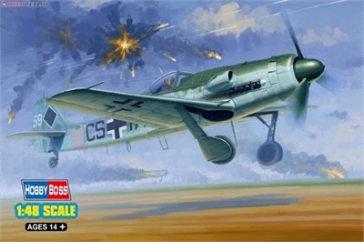 81719  авиация  Focke-Wulf FW 190D-12  (1:48) 2000002064336