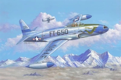 81725  авиация  Lockheed F-80C Shooting Star  (1:48) 6939319217257