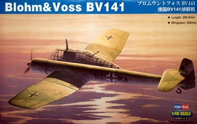 81728  авиация  Blohm und Voss BV 141  (1:48) 2000002096269