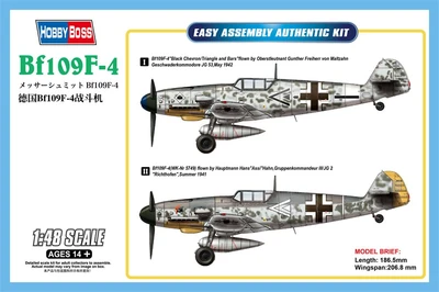 81749  авиация  Bf109F-4  (1:48) 6939319217493