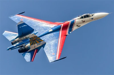 81776  авиация  ОКБ С-27 Flanker B - Russian Knights  (1:48) 6939319217769
