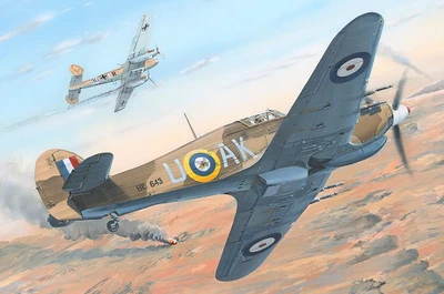 81779  авиация  “HURRICANE” Mk.II C/TROP  (1:48) 6939319217790
