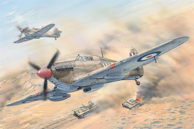 81780  авиация  Hawker Hurricane Mk.IId/Trop  (1:48) 6939319217806