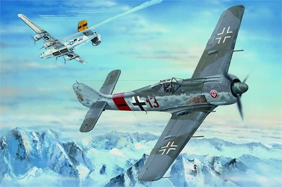 81803  авиация  Focke-Wulf FW190A-8  (1:18) 6939319218032