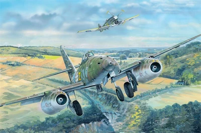 81805  авиация  Me262 A-1a Fighter  (1:18) 6939319218056