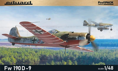 8184  авиация  Fw 190D-9 ProfiPack Edition  (1:48) 8591437081844