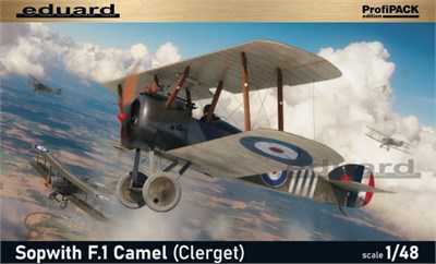 82172  авиация  Sopwith F.1 Camel (Clerget) ProfiPACK  (1:48) 8591437565733
