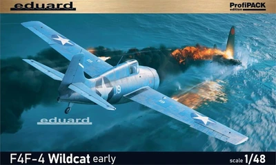 82202  авиация  F4F-4 Wildcat early  (1:48) 8591437573103