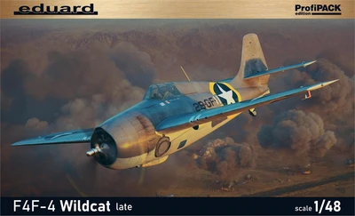 82203  авиация  F4F-4 Wildcat Late - ProfiPACK Edition  (1:48) 8591437587711