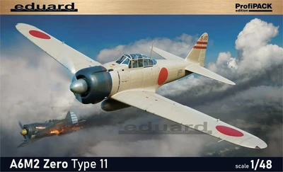 82211  авиация  A6M2 Zero Type 11  (1:48) 8591437569410