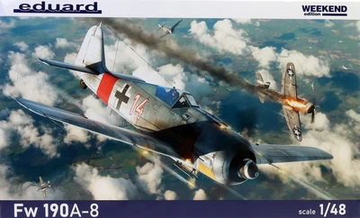 84116  авиация  Fw 190A-8 Weekend Edition  (1:48) 8591437572120