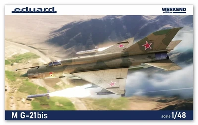84130  авиация  M&G-21bis Weekend Edition  (1:48) 8591437555949