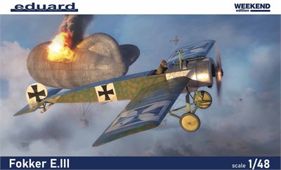 8419  авиация  Fokker E.III - Weekend Edition (1:48) 8591437587728
