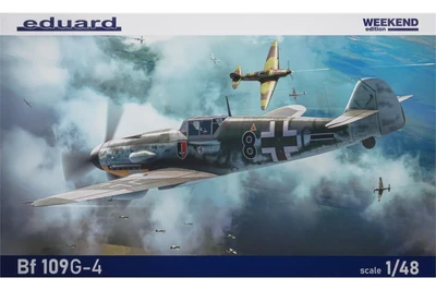 84203  авиация  Bf 109G-4 Weekend Edition  (1:48) 8591437593446
