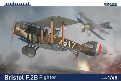 8452  авиация  Bristol F.2B Fighter WEEKEND edition  (1:48) 8591437581306