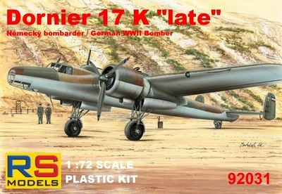 92031  авиация  Dornier Do-17K Late Version "Long Engine Nacelle"  (1:72) 2000002216339