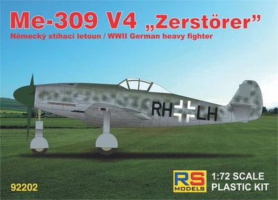 92202  авиация  Me 309 V4 "Zerstörer"  (1:72) 859418391202