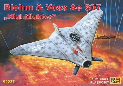 92237  авиация  Blohm & Voss Ae 607 "Nightfighter"  (1:72) 8594183912370
