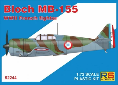 92248  авиация  Bloch MB-155  (1:72) 2000002216315