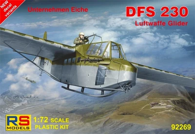 92269  авиация  DFS 230 Luftwaffe Glider  (1:72) 8594183912691