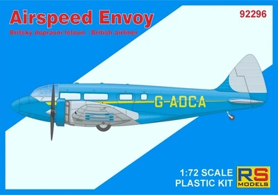 92296  авиация  Airspeed Envoy British airliner  (1:72) 2000002216254