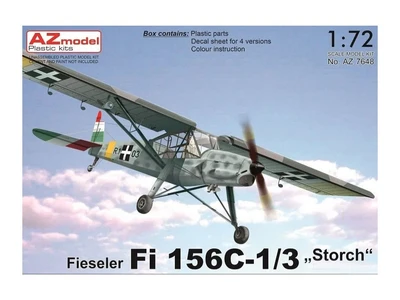 AZ7648  авиация  Fieseler Fi 156C-1/3 “Storch” Danube Users  (1:72) 8592942276480