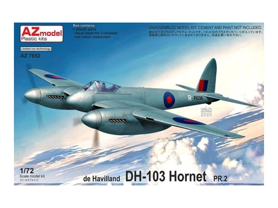 AZ7652  авиация  DH-103 Hornet PR.2  (1:72) 8592942276527