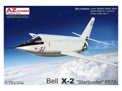 AZ7680  авиация  Bell X-2 „Starbuster“ 6674  (1:72) 8592942276800