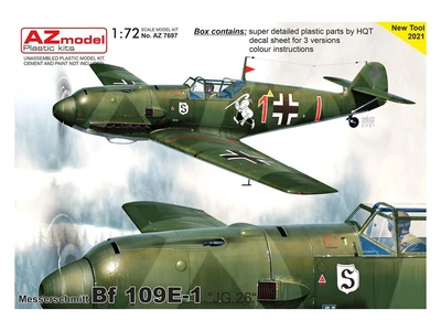 AZ7697  авиация  Bf-109E-1 „JG.26“  (1:72) 8592942276978