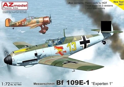 AZ7803  авиация  Bf-109E-1 „Experten 1“  (1:72) 8592942278033