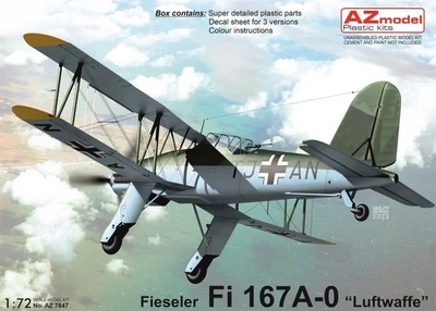 AZ7847  авиация  Fieseler Fi 167 A-0 "Luftwaffe"  (1:72) 8592942278477