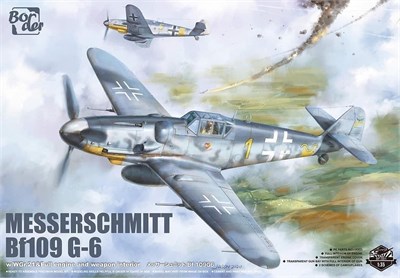 BF-001  авиация  Messerschmitt Bf 109G-6  (1:35) 6971995749226