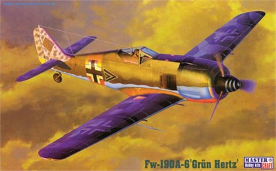 C-03  авиация  Fw-190A-6  Grun Hertz (1:72) 2000000077253