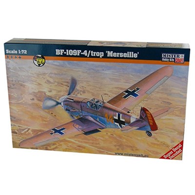 C-40  авиация  Bf-109F-4/trop 'Marseille'  (1:72) 2000000078212