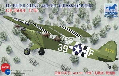 CB35014  авиация  US Piper Cub L-4(0-59) Grasshopper (1:35) 4544032101718