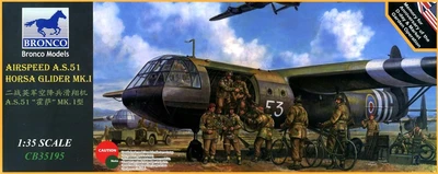 CB35195  авиация  Airspeed A.S.51 Horsa Glider Mk.I  (1:35) 4544032722524