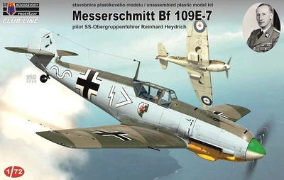 CLK0007  авиация  Bf-109E-7 Reinhard Heydrich  (1:72) 859294230071