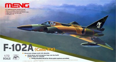 DS-005  авиация  Convair F-102A Delta Dagger (Case XX)  (1:72) 4897038550395