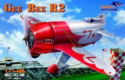 DW48001  авиация  Gee Bee Super Sportster R-2  (1:48) 4589913236189