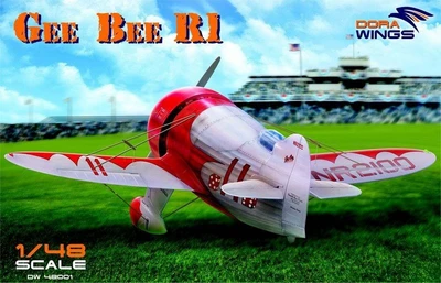 DW48002  авиация  Gee Bee Super Sportster R-1 Dolittle aircraft  (1:48) 4589913242630