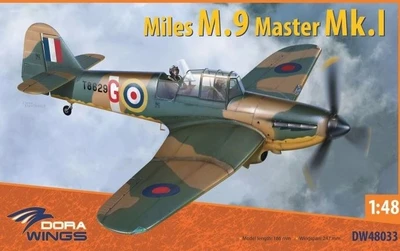 DW48033  авиация  Miles M.9 Master Mk.I  (1:48) 4820237050540