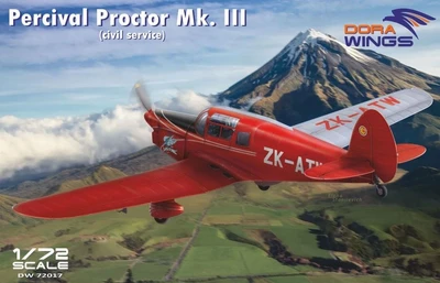 DW72017  авиация  Percival Proctor Mk.III (civil service)  (1:72) 4589913281059