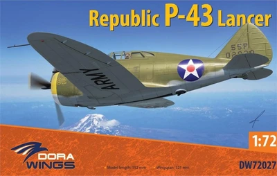 DW72027  авиация  Republic P-43 Lancer  (1:72) 4820237050694