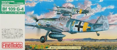 FL 7  авиация  Messerschmitt Bf109 G-6 (1:72) 4536318750079