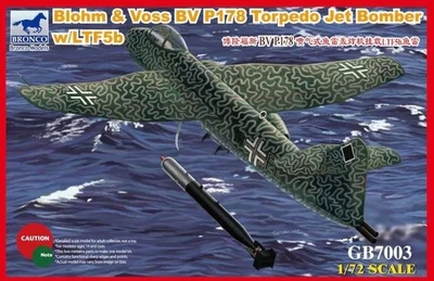 GB7003  авиация  Blohm & Voss BV P178 Torpedo Jet Bomber w/LTF5b  (1:72) 4544032741075