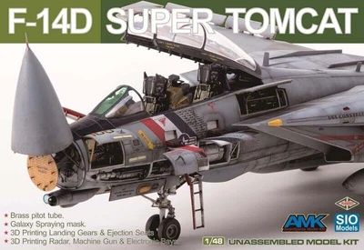 K48003  авиация  Grumman F-14D Super Tomcat  (1:48) 6973975350101