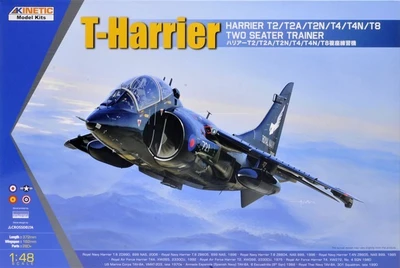 K48040  авиация  T-Harrier Harrier T2/T2A/T2N/T4/T4N/T8 Two Seater Trainer  (1:48) 9588838161045