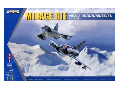 K48050  авиация  Dassault Mirage IIIE  (1:48) 9588838160895