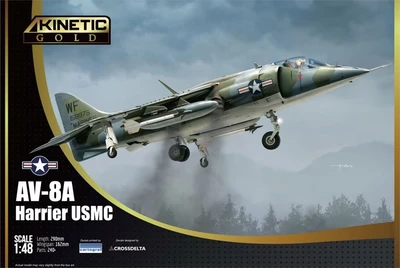 K48072  авиация  AV-8A Harrier USMC  (1:48) 9588838161410