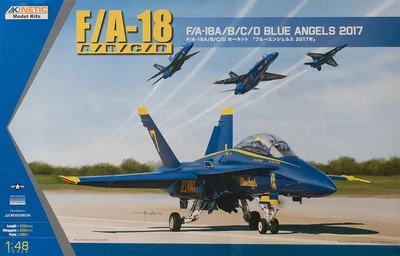 K48073  авиация  F/A-18A/B/C/D BLUE ANGELS 2017  (1:48) 9588838161106